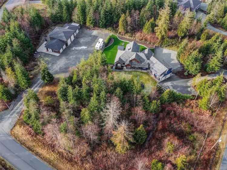 2.47 Acre Custom Home with Workshop & Suite
