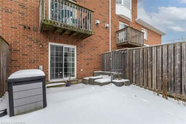 2-Bedroom 3-Bathroom Freehold Townhome in Stoney Creek