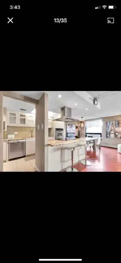 Beautiful Furnished 2 Bedroom 2 Bath Downtown Condo