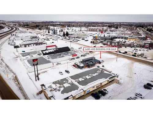 Buy commercial property in Marlborough Norwood Medicine Hat with high visibility