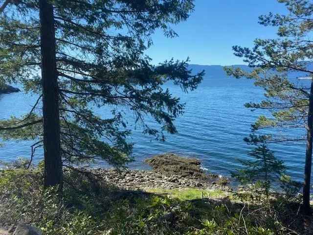 Waterfront Building Lot Daniel Point Stunning Views