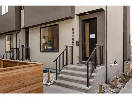 Modern Townhouse For Sale in Richmond Calgary
