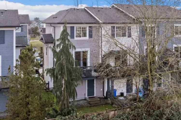 Modern End-Unit Townhome with Stunning Views