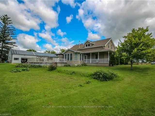 Country Farmhouse with Pool Hot Tub and Shop