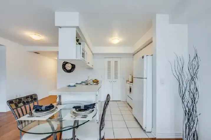 Two Bedroom Townhouse-style apartment in Toronto's Leaside