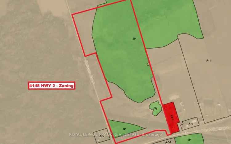Highway 2 Property: 100 Acres, Commercial Potential, Custom Home Site