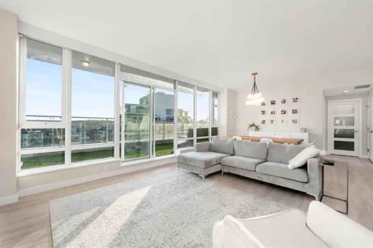 Sub Penthouse in Olympic Village with City Views and 2 Car Garage