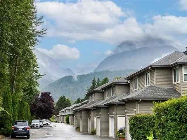 A $859,900.00 Townhouse with 3 bedrooms in Garibaldi Estates, Squamish