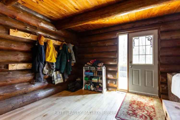Rustic Log Home in Lavigne Natural Park