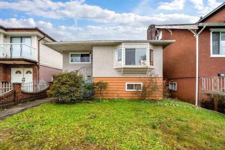 3428 E 25TH Avenue in Vancouver: Renfrew Heights House for sale (Vancouver East)  : MLS®# R2966222