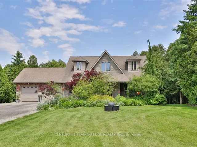 Family Home on 4 Acres with Finished Basement and Shop