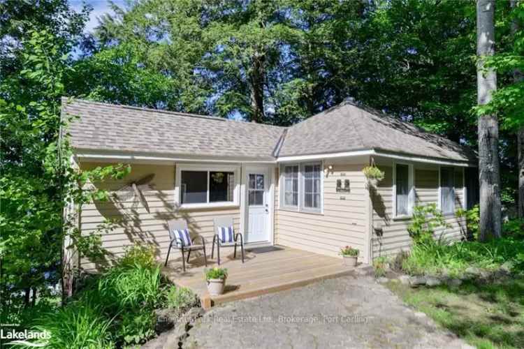 Muskoka Lakefront Bungalow with Guest Cottage and Barn