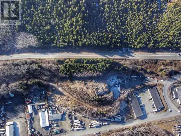 4.78 Acre Industrial Land Parcel near Hwy 16 Prince Rupert