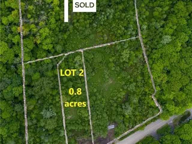 08 Acre Buildable Lot in Midland Point