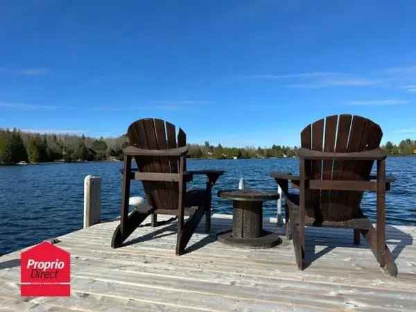 Two Storey Waterfront Home Renovated Lanaudiere