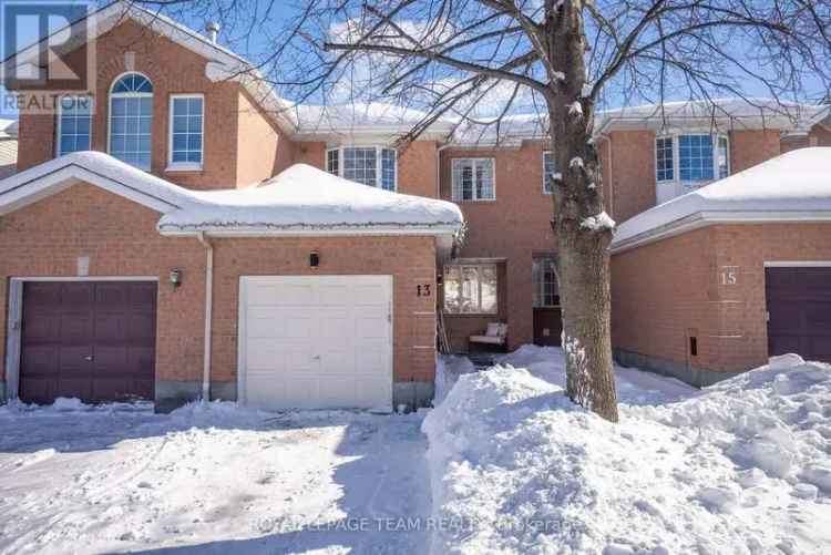 3-Bedroom Townhome in Kanata's Katimavik - Move-In Ready