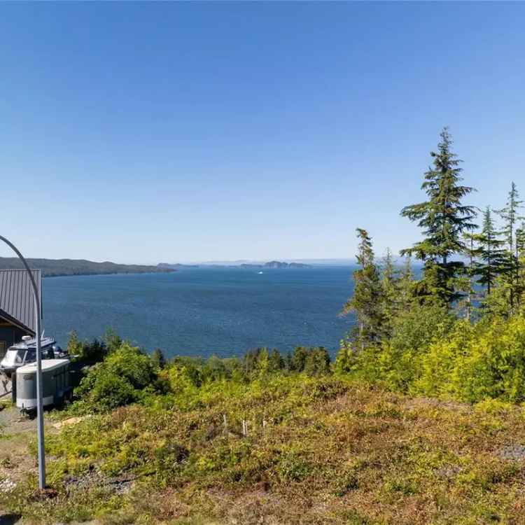 Ocean View Building Lot in Port Hardy