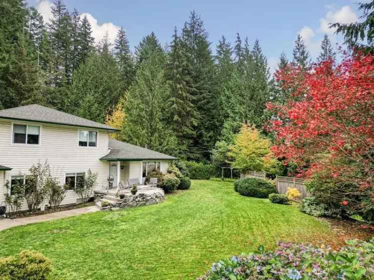 A $1,499,000.00 House with Acreage with 3 bedrooms in Gibsons & Area, Sunshine Coast