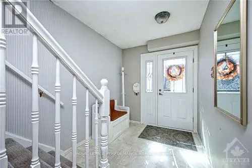 Townhouse For Sale In Riverside Park, Ottawa, Ontario