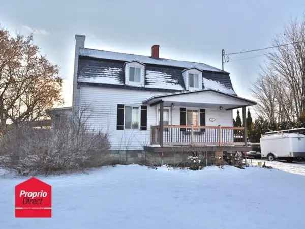 Two-Story Cottage For Sale Near Sorel-Tracy