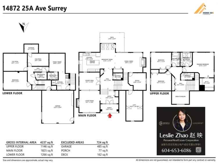 14872 25a Avenue Surrey House for Sale