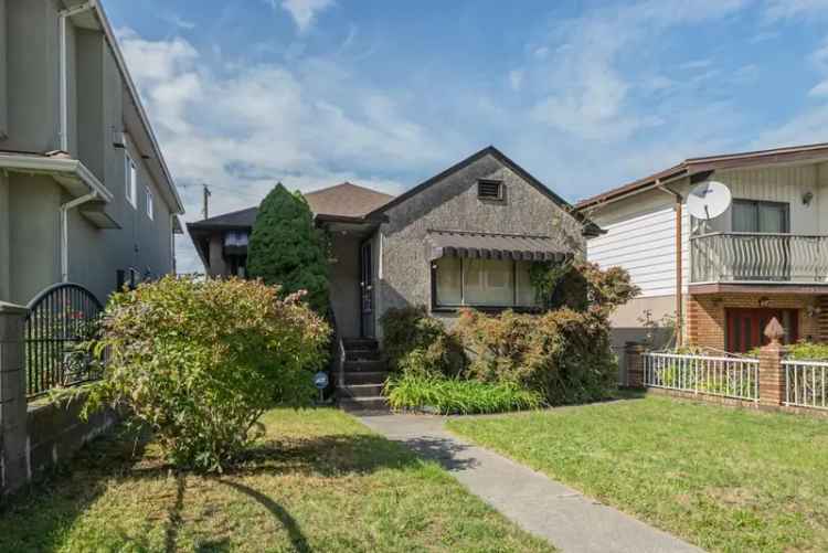 For Sale House in Vancouver Fraser VE with Redevelopment Potential