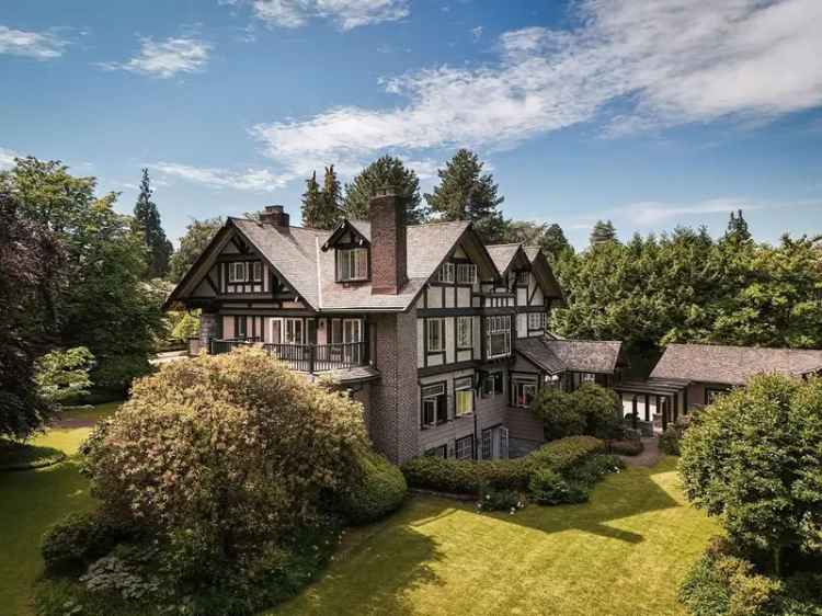 Shaughnessy Tudor Estate 8401 sq ft 5 Ensuites