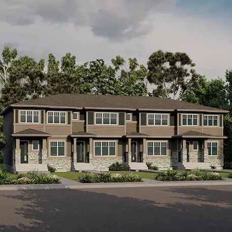 Townhome in Trumpeter by Big Lake