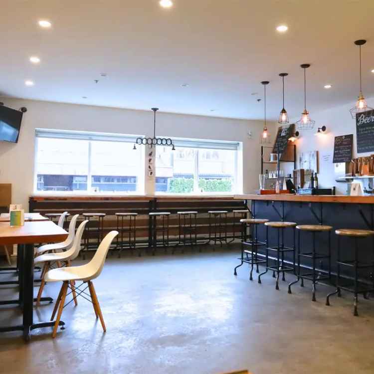 East Vancouver Brewery Business For Sale