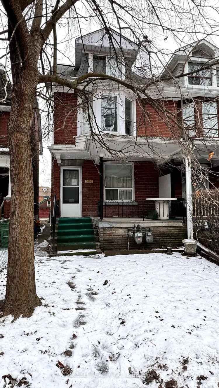 Renovator's Dream! Three Kitchen Semi-Detached Home in Wychwood Toronto