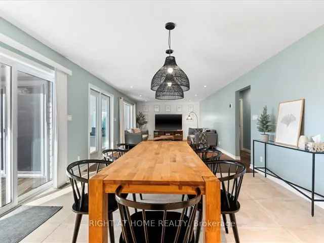 Spacious Waterfront Bungalow with Chef's Kitchen and Finished Basement