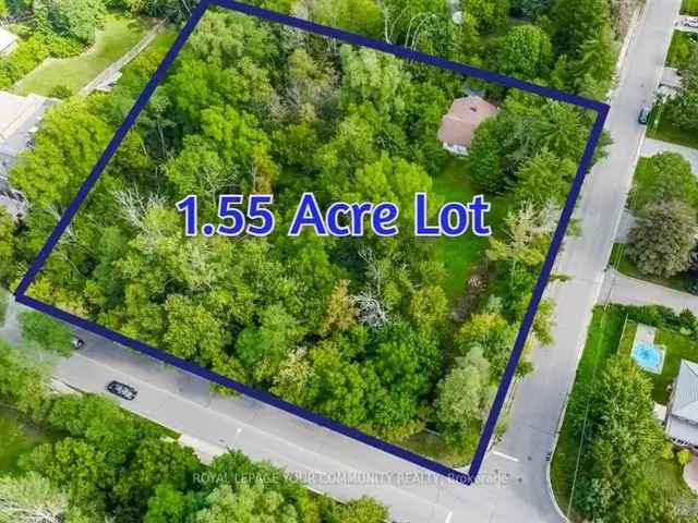 1.55 Acre Lot in Richmond Hill Build Your Dream Home