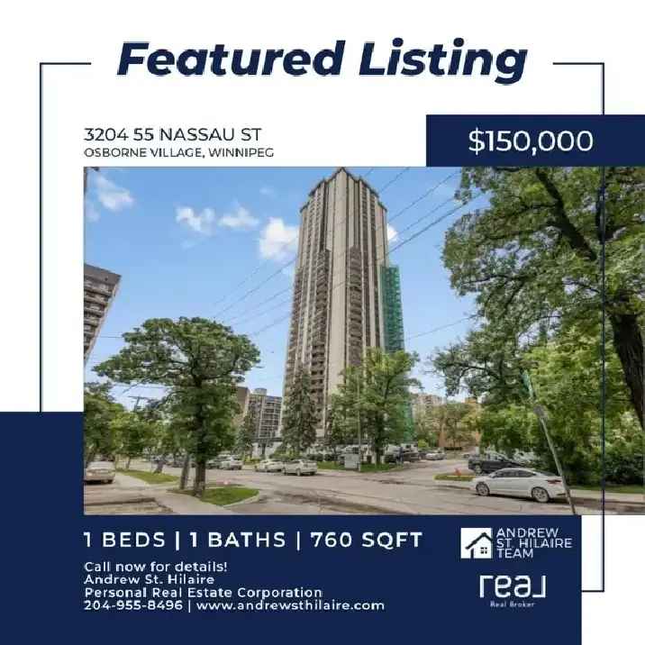 Condo for Sale in Osborne Village Winnipeg