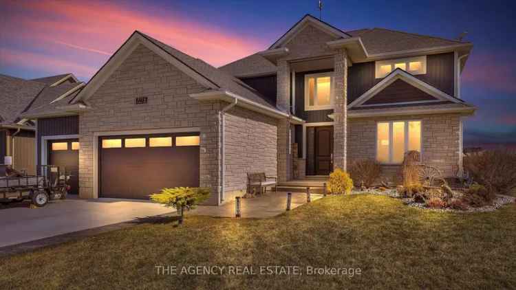 Luxury Country Home with Chef's Kitchen Outdoor Oasis and 3 Car Garage