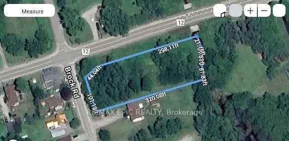 Acre Lot Wilfred Peaceful Creek Buildable Land Near Highway 404