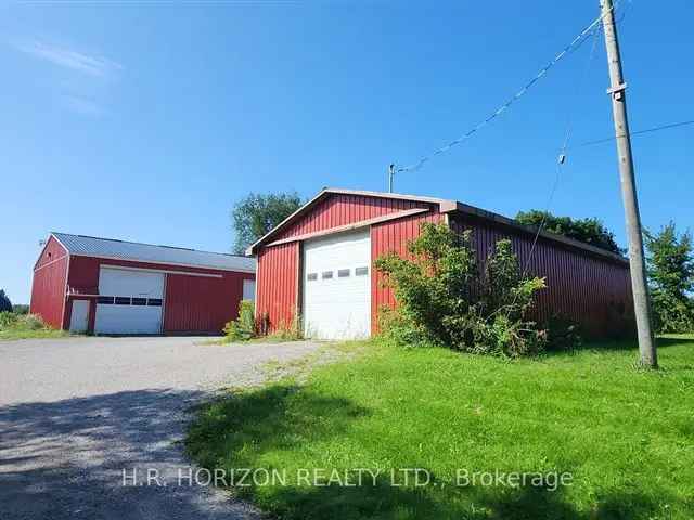 Large Storage Sheds For Lease In New Tecumseth