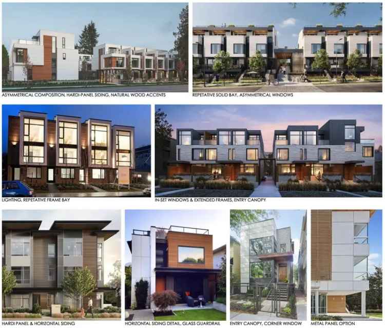 9-Unit Townhome Development Vancouver Near Skytrain Station