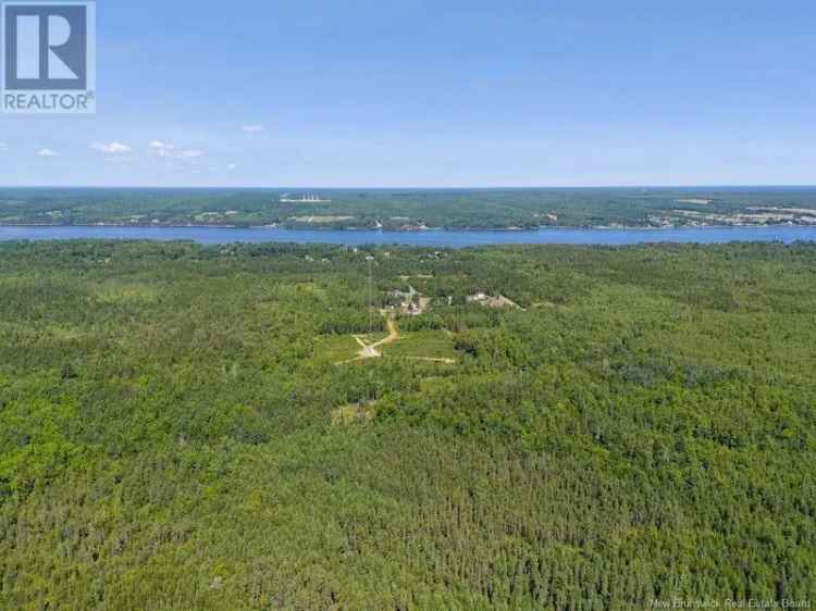 46 Acre Lot for Sale in Miramichi East Near Schools and Trails