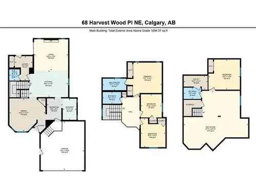 Fully Renovated 4-Bedroom Home in Harvest Hills Calgary