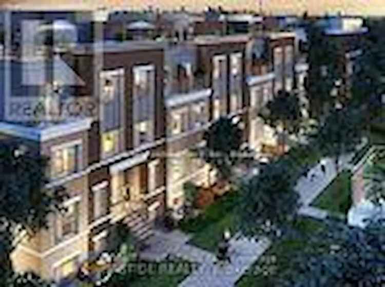 Buy townhouse in South Etobicoke with rooftop terrace and modern features