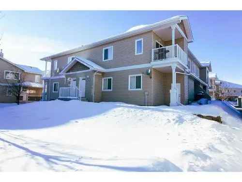 Buy Townhouse in Crystal Landing Grande Prairie with Covered Balcony