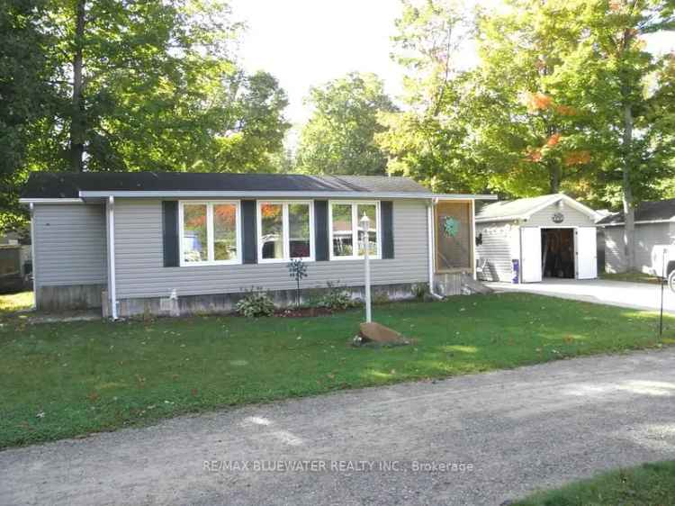 Rent furnished modular home in Our Ponderosa Cottage near Ipperwash beach