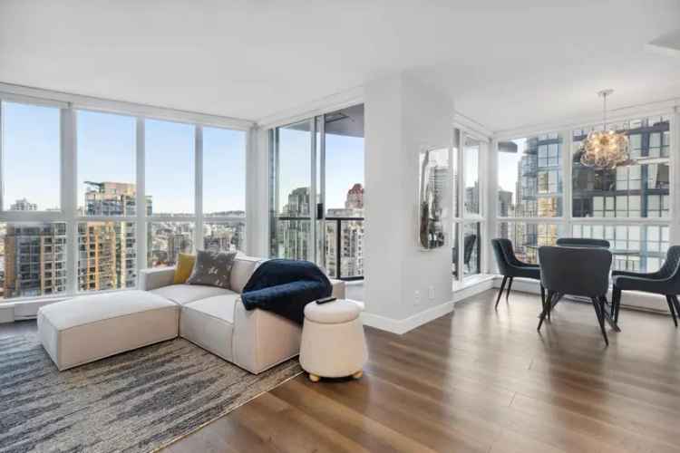 Yaletown Brava Condo 2 Beds 2 Baths City Water Views