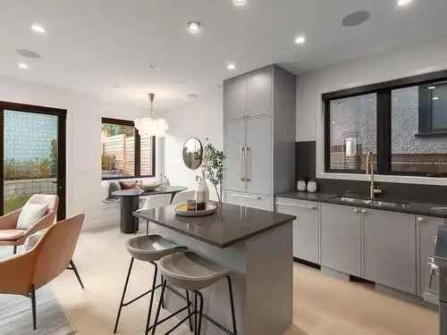 Net Zero Duplex Vancouver 3 Ensuites EV Charging