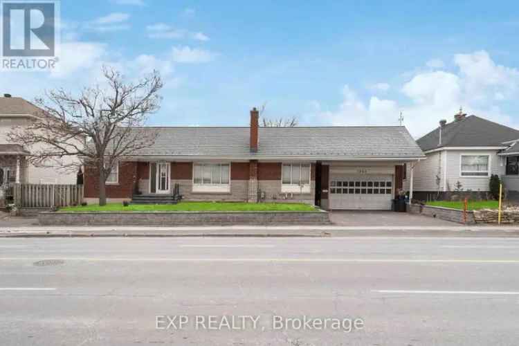 Commercial Zoned Bungalow with 2 In-Law Suites & 7 Parking Spaces