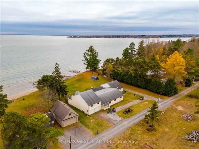 Waterfront Bungalow 5 Beds 2 Kitchens Panoramic Lake Ontario Views