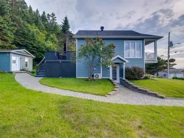 Bungalow for Sale Riviere du Loup Waterfront