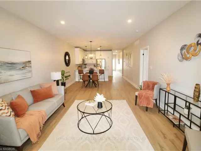 Middle Unit Townhome with Finished Walkout Basement