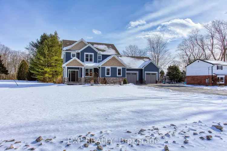 Buy Custom Built Home in Dunnville with Pool and Acreage