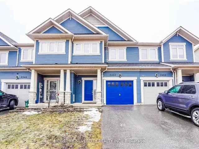 North Oshawa Freehold Townhouse Near Amenities